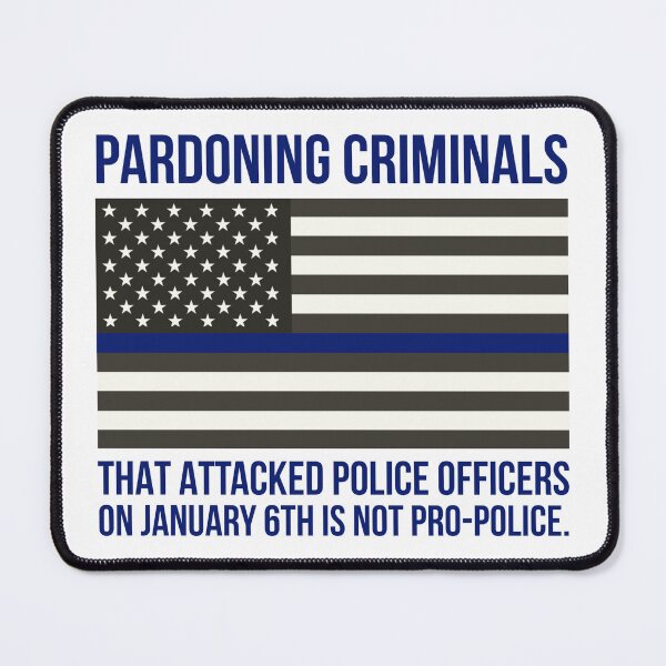 Item preview, Pardoning January 6th criminals is not pro-police designed and sold by Rachel the Artist .