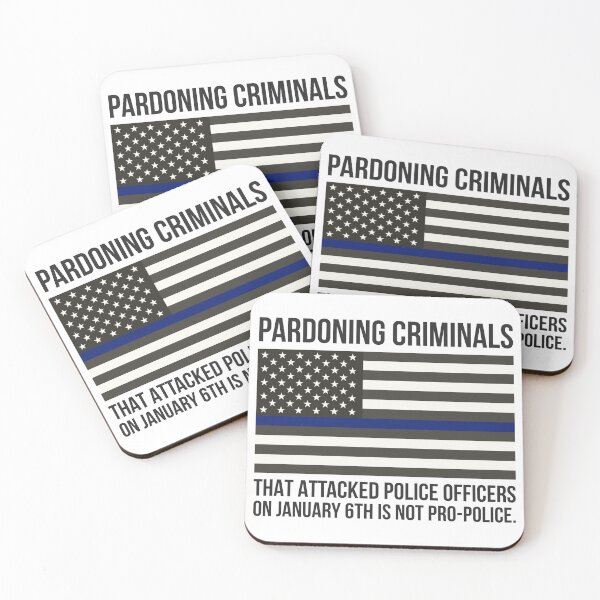 Item preview, Pardoning January 6th criminals is not pro-police  designed and sold by Rachel the Artist .