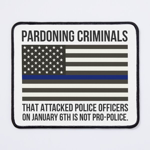 Item preview, Pardoning January 6th criminals is not pro-police designed and sold by Rachel the Artist .