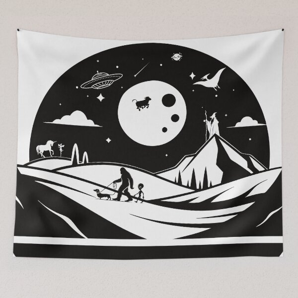 Item preview, Surreal Adventures in Dreamland - Black designed and sold by FaeryNuff.