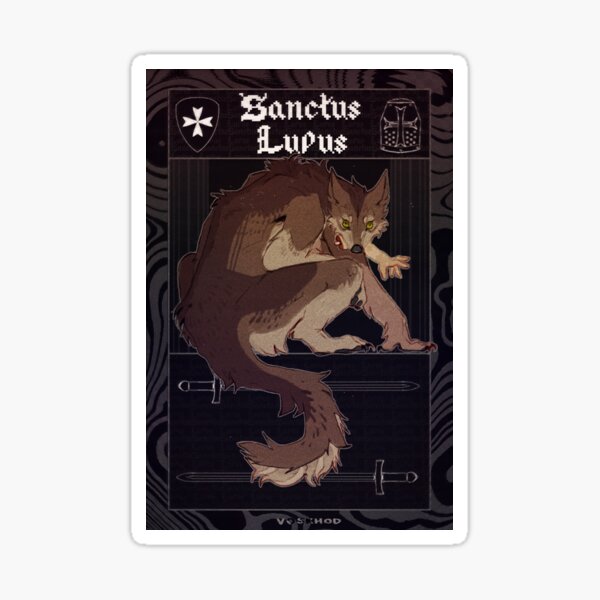 Werewolf Hospitaller Sticker