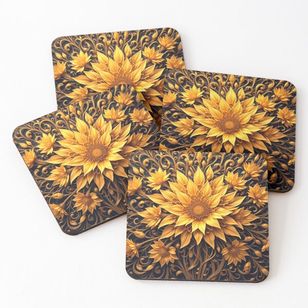 Item preview, Golden Flowers designed and sold by semenol.