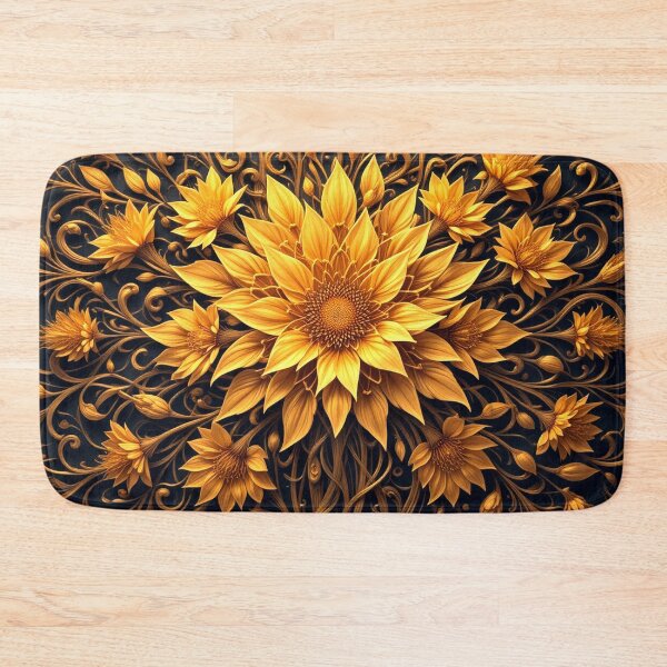 Item preview, Golden Flowers designed and sold by semenol.