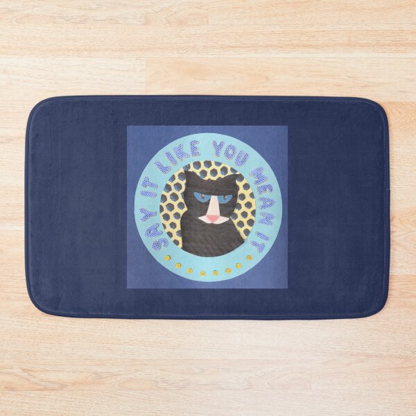 Item preview, Say It Mean It Cat designed and sold by prunellaparsnip.
