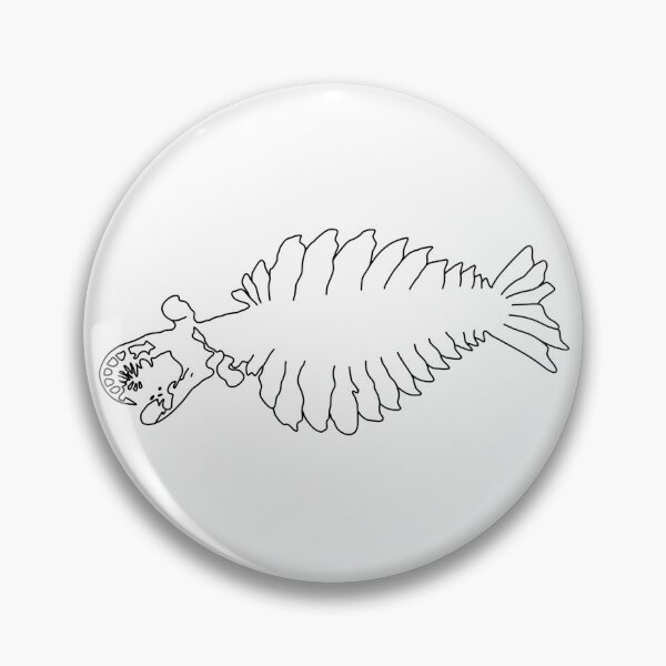 Item preview, Anomalocaris Fossil White 1 designed and sold by ThePaleoDude.
