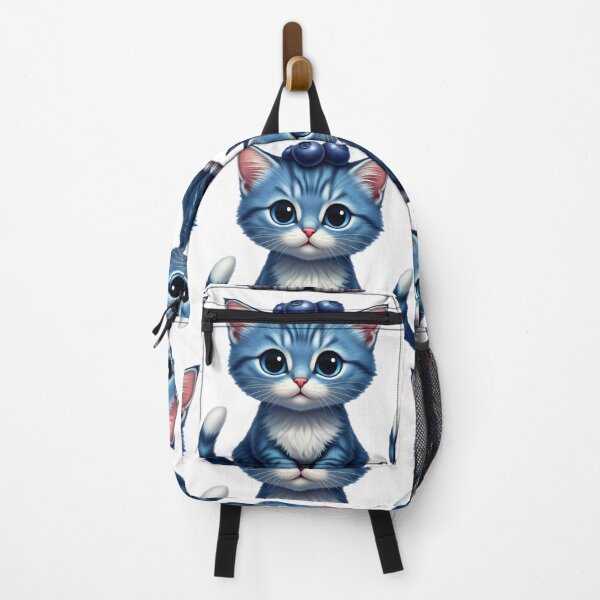 Item preview, blueberry cat Tshirt designed and sold by shop-your-need.