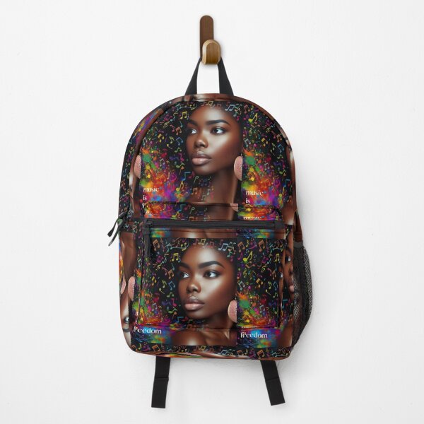 Item preview, Music Is Freedom Graphic AI Generated designed and sold by BrightrDayMusicArt.