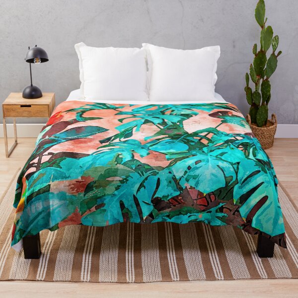 Item preview, Monstera in My Backyard #painting #nature designed and sold by 83oranges.com.