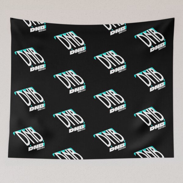 Item preview, DNB - 360 Drum And Bass (White/Blue)  designed and sold by Discothreadz.