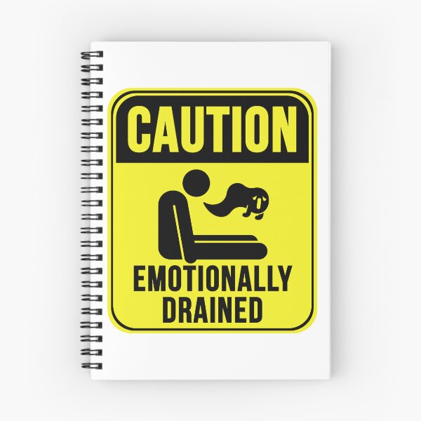 Item preview, Emotionally Drained designed and sold by MarkMySign.