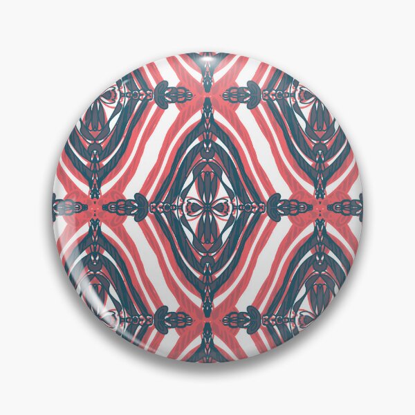 Item preview, Symmetric Elegance Red-Gray Patter designed and sold by Jira-Indejang.
