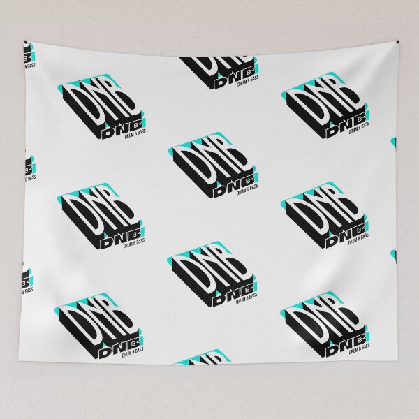Item preview, DNB - 360 Drum And Bass (Black/Blue)  designed and sold by Discothreadz.