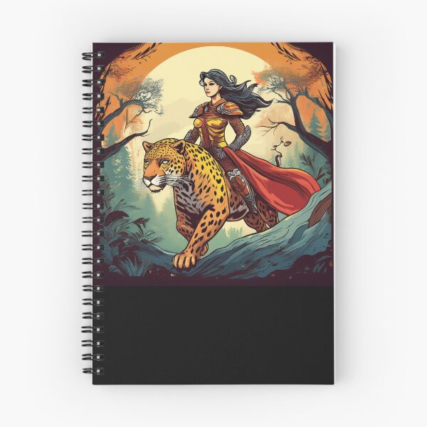 Item preview, Warrior Princess with Leopard designed and sold by Niko Pantele.
