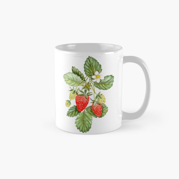 Item preview, Strawberries Hand Painted in Watercolor designed and sold by andrebalest.art.