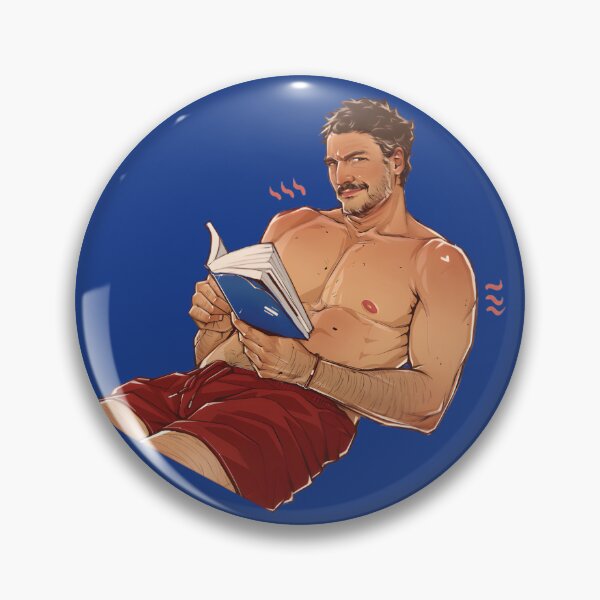 Item preview, Pedro Pascal Reading designed and sold by kubyart.