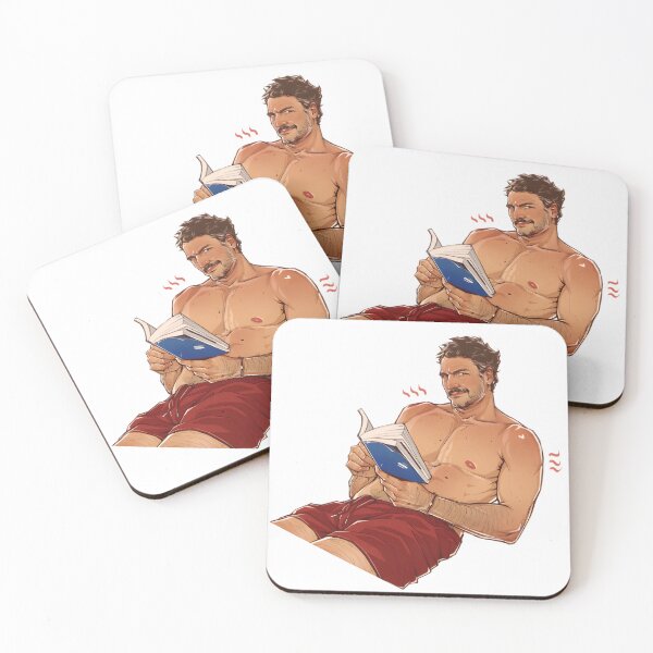 Item preview, Pedro Pascal Reading designed and sold by kubyart.