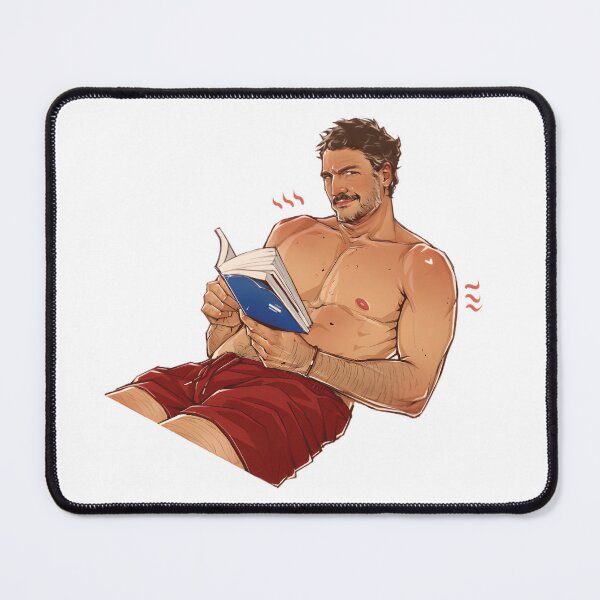 Item preview, Pedro Pascal Reading designed and sold by kubyart.