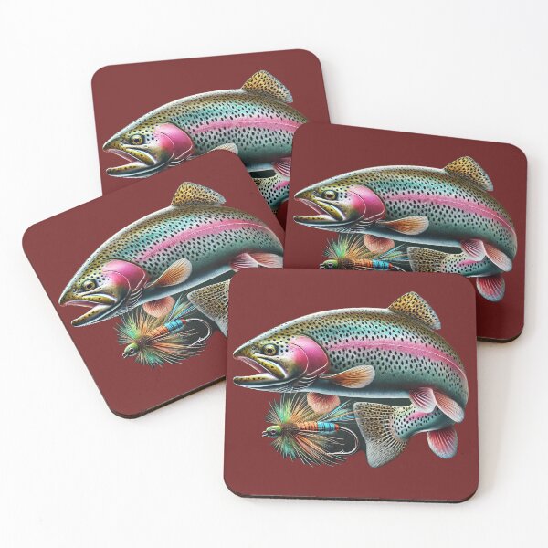 Item preview, Dynamic Catch: Trout and Fly Rod designed and sold by Wiredart.