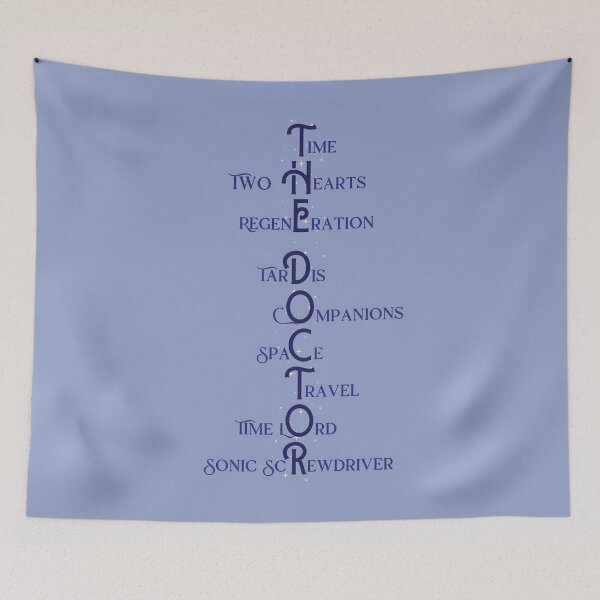 Item preview, All About The Doctor Acrostic designed and sold by BearlyArtistic.