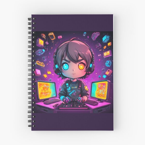 Item preview, Chibi Arcade Academy: Highly Addictive Neon Gaming Meets Learning designed and sold by Pixel Palette.