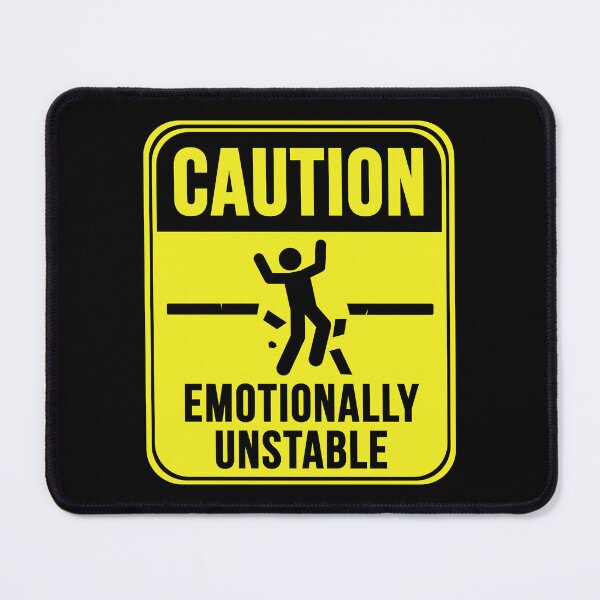 Item preview, Emocionalmente inestable designed and sold by MarkMySign.
