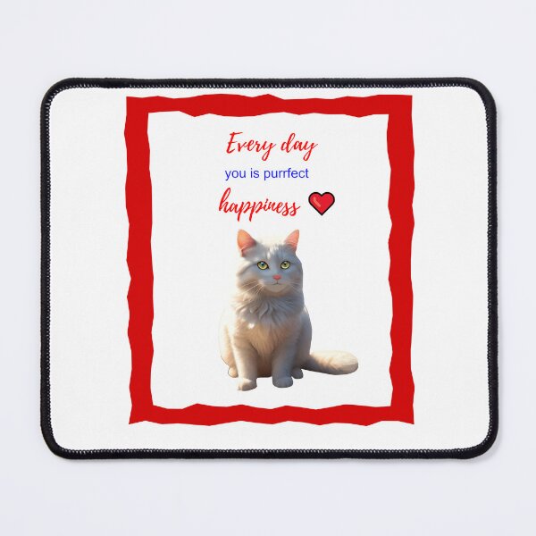 Item preview, White cat designed and sold by Felia001.