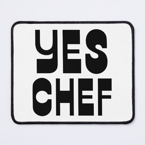 Item preview, Yes Chef  designed and sold by Biddakate.