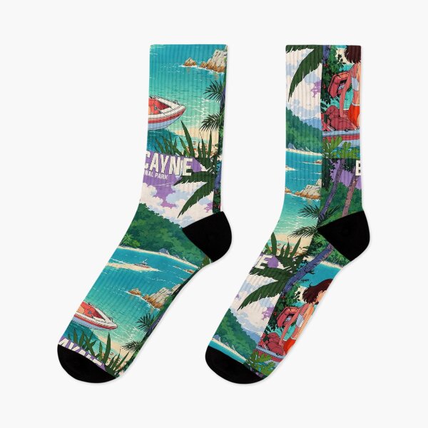 Item preview, Biscayne National Park USA Retro Anime Japanese 80s Vintage Travel designed and sold by Retro-Anime9.