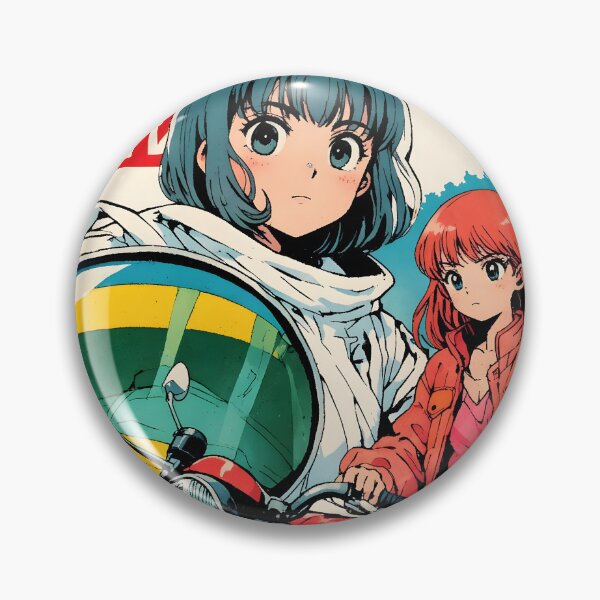 Item preview,  Tokyo Japan 80s Retro Anime Girl Vintage Travel designed and sold by Retro-Anime9.