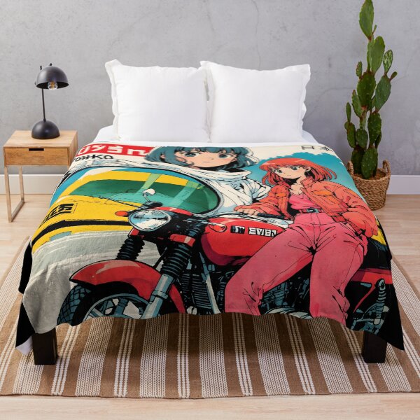 Item preview, Tokyo Japan 80s Retro Anime Girl Vintage Travel designed and sold by Retro-Anime9.