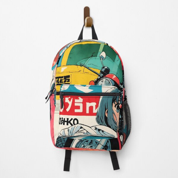 Item preview,  Tokyo Japan 80s Retro Anime Girl Vintage Travel designed and sold by Retro-Anime9.