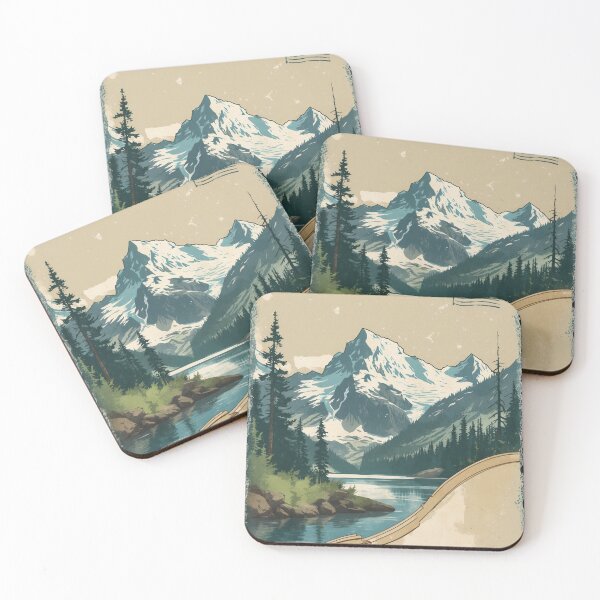 Item preview, Greetings from Alaska USA Vintage Travel Retro Postcard Design designed and sold by TravelPostcardGems.