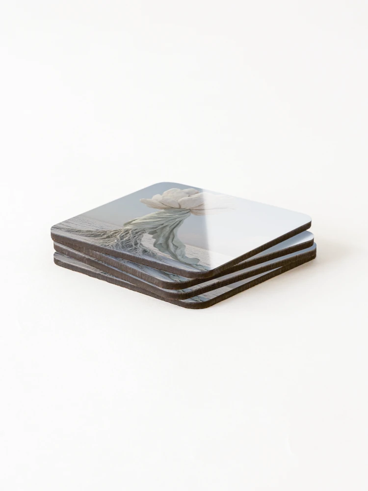 Thumbnail 4 of 5, Coasters (Set of 4), Nascent designed and sold by RicoInStudios.