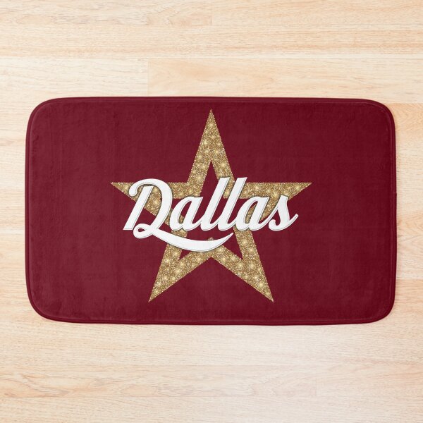 Item preview, Dallas Script With Star (White Type) designed and sold by douglasnorth321.