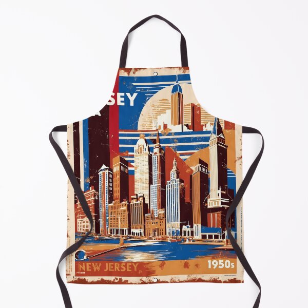 Item preview, 1950s New Jersey USA Vintage Retro Tourism  designed and sold by TravelersGems.