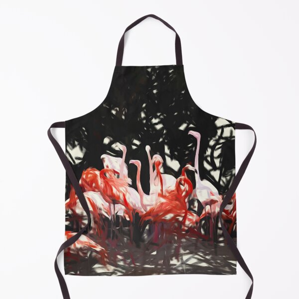 Item preview, Flamingoes Under The Banyan Tree #painting designed and sold by 83oranges.com.
