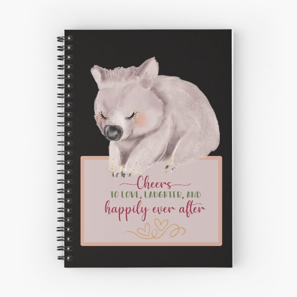 Item preview, Wombat Wedding Happily Ever After designed and sold by DesignbyBFD.