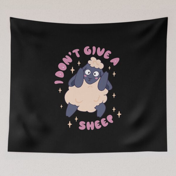 Item preview, I Don't Give a Sheep designed and sold by TurtleDojo.