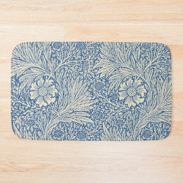 Item preview, Elegant Vintage Blue Flower Pattern for Dresses and Shirts, Unisex Flower Pattern designed and sold by erkabees.