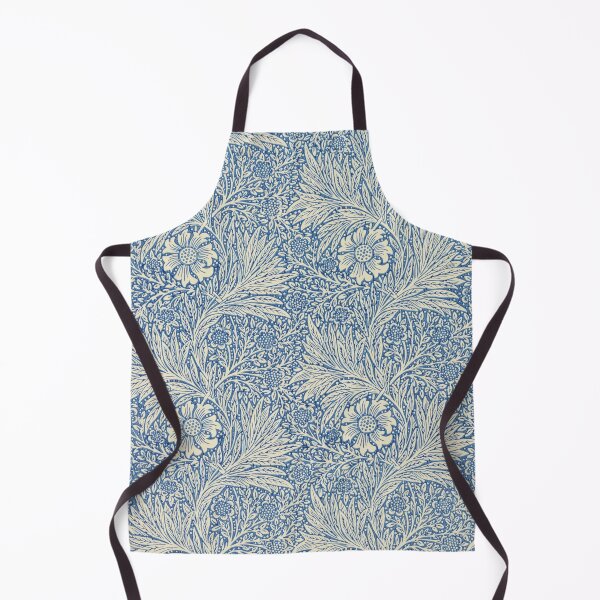 Item preview, Elegant Vintage Blue Flower Pattern for Dresses and Shirts, Unisex Flower Pattern designed and sold by erkabees.