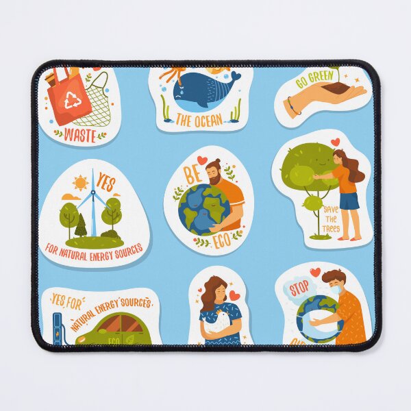 Item preview, "Go Green: Eco-Friendly Stickers for a Sustainable Future" designed and sold by AS-Graphics.