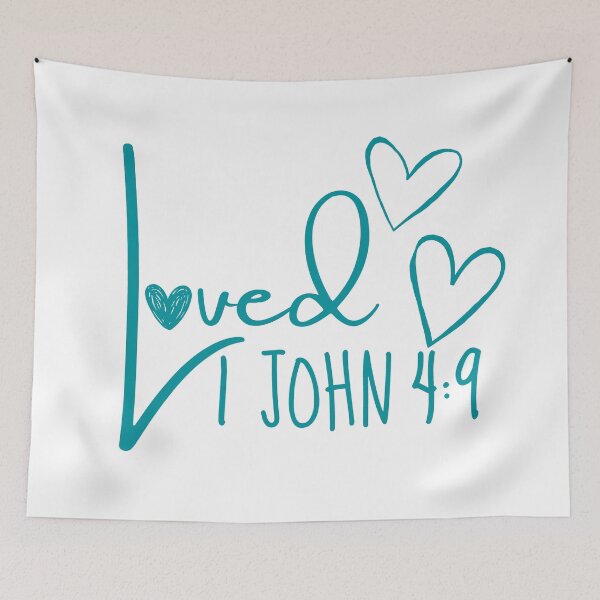 Item preview, Jesus Valentine, Loved by Jesus designed and sold by MoriaStore.