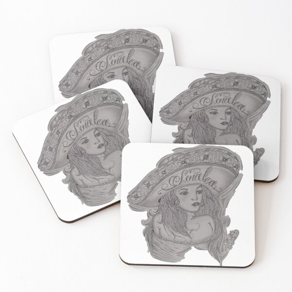 Item preview, chicano art charrita drawing designed and sold by pksart1.