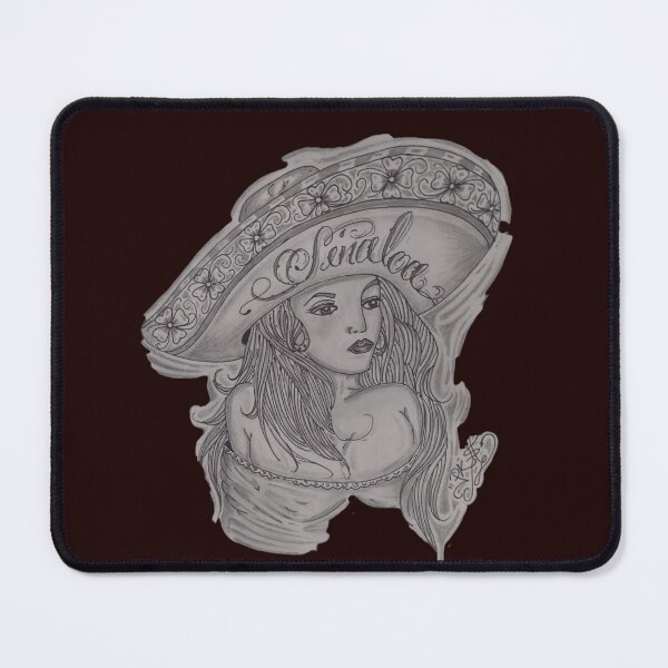 Item preview, chicano art charrita drawing designed and sold by pksart1.