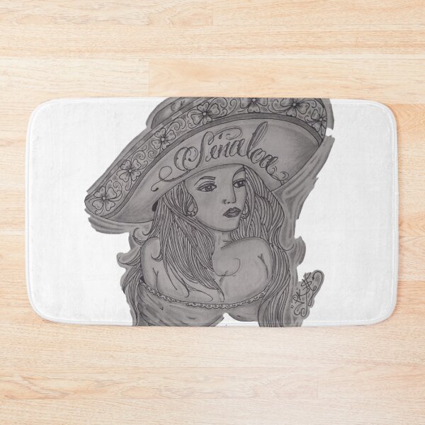 Item preview, chicano art charrita drawing designed and sold by pksart1.