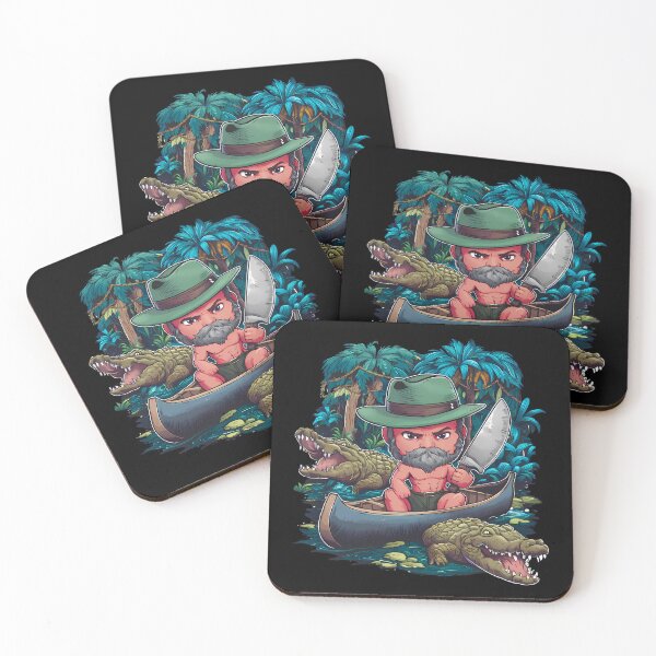 Item preview, Crocodile Hunter designed and sold by Funny Vintage Stickers And T-Shirts.