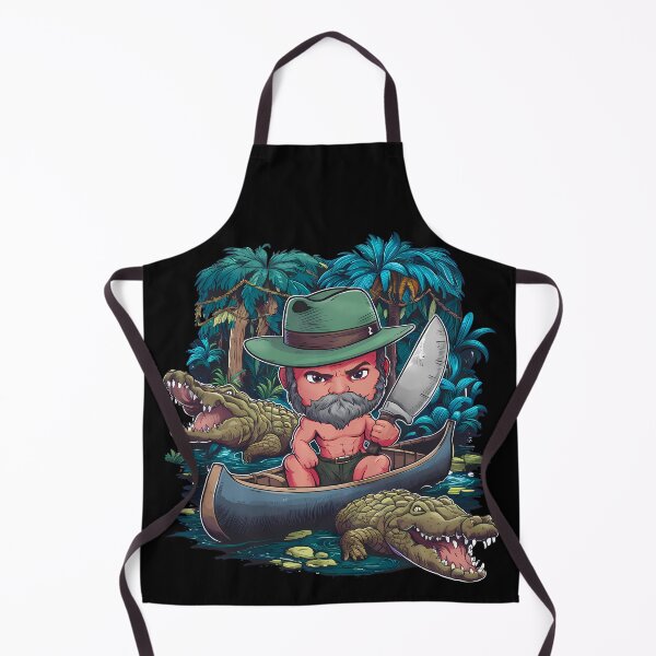 Item preview, Crocodile Hunter designed and sold by Funny Vintage Stickers And T-Shirts.