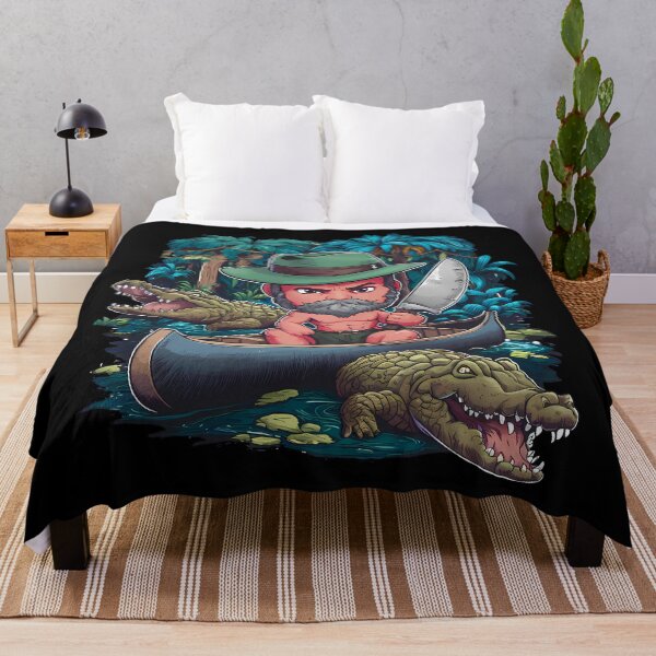 Item preview, Crocodile Hunter designed and sold by Funny Vintage Stickers And T-Shirts.