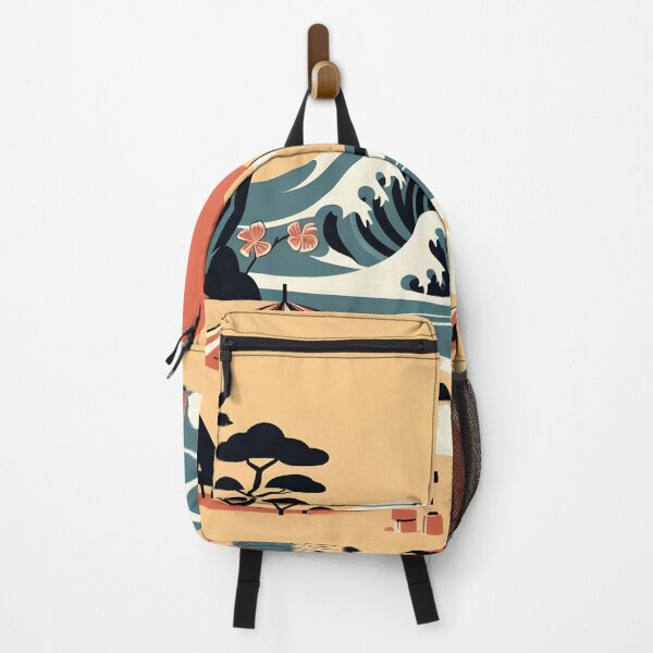 Item preview, Minimalist Clipart-Style Seaside Summer Vibe Illustration with Asian Influence designed and sold by inkNext.
