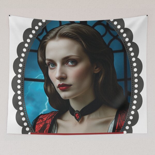 Item preview, Mina Harker - Dracula's Heart designed and sold by The Enchanted Treasury.
